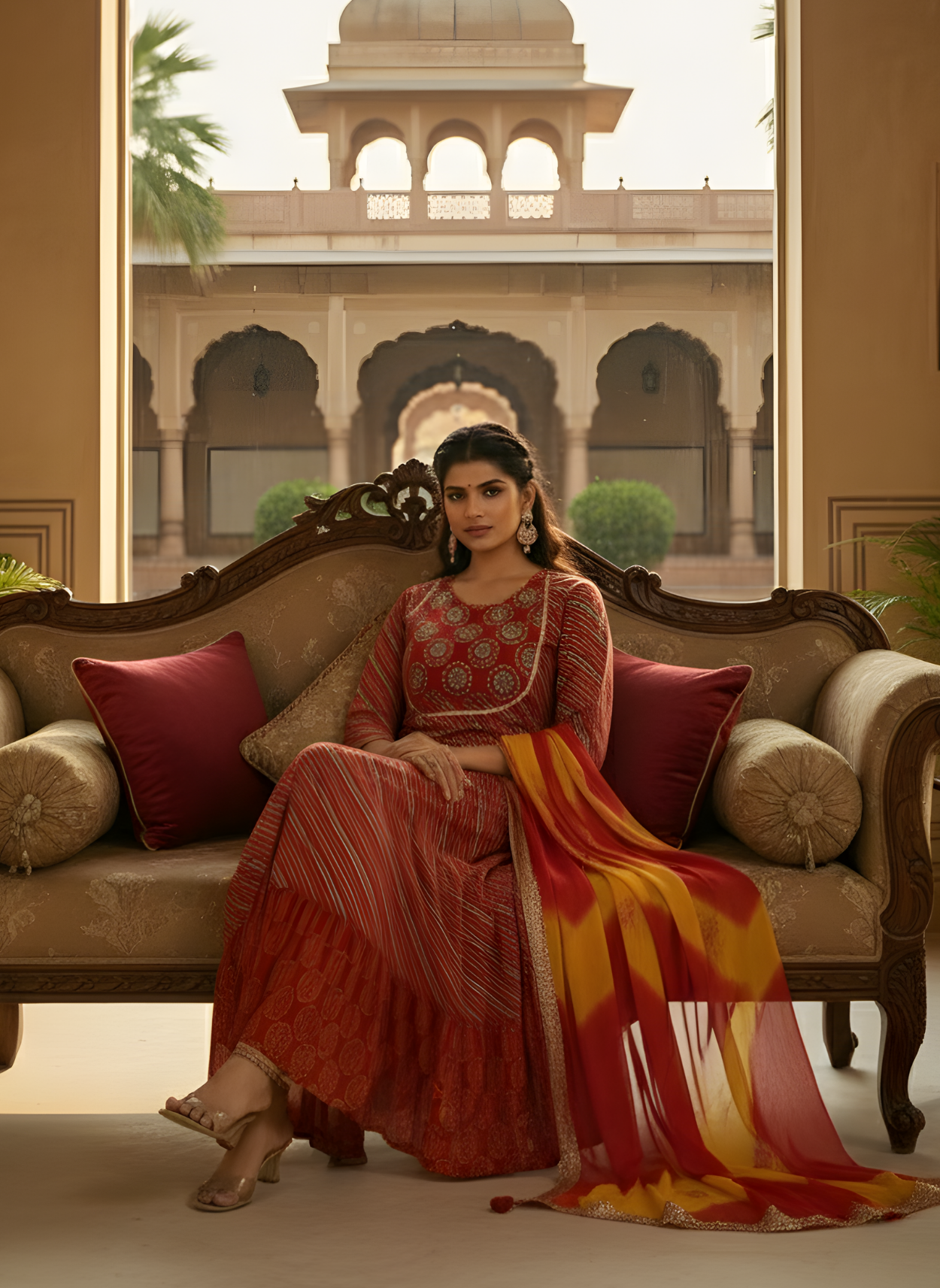 Printed Modal Chanderi Sharara Set for Retail Sellers