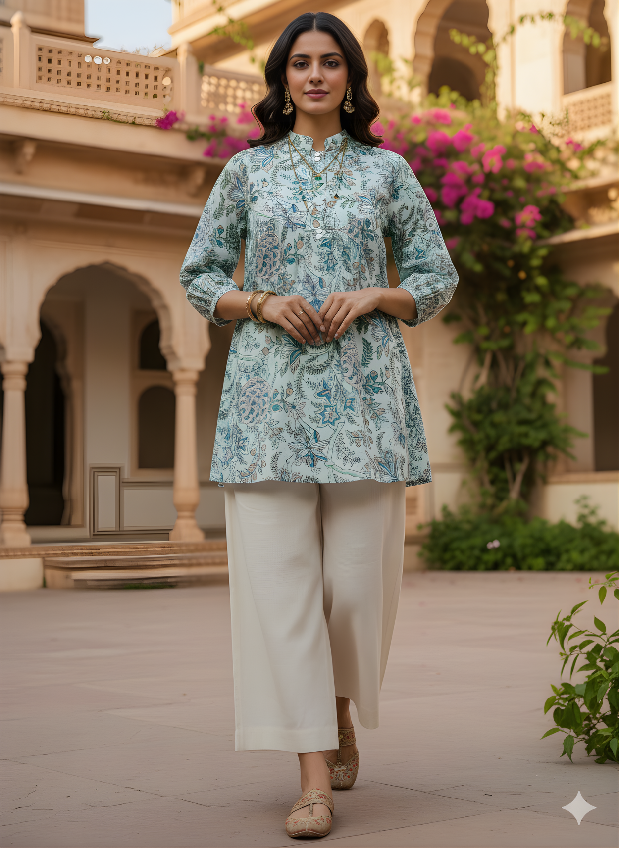 Jaipuri cotton top for wholesale supply