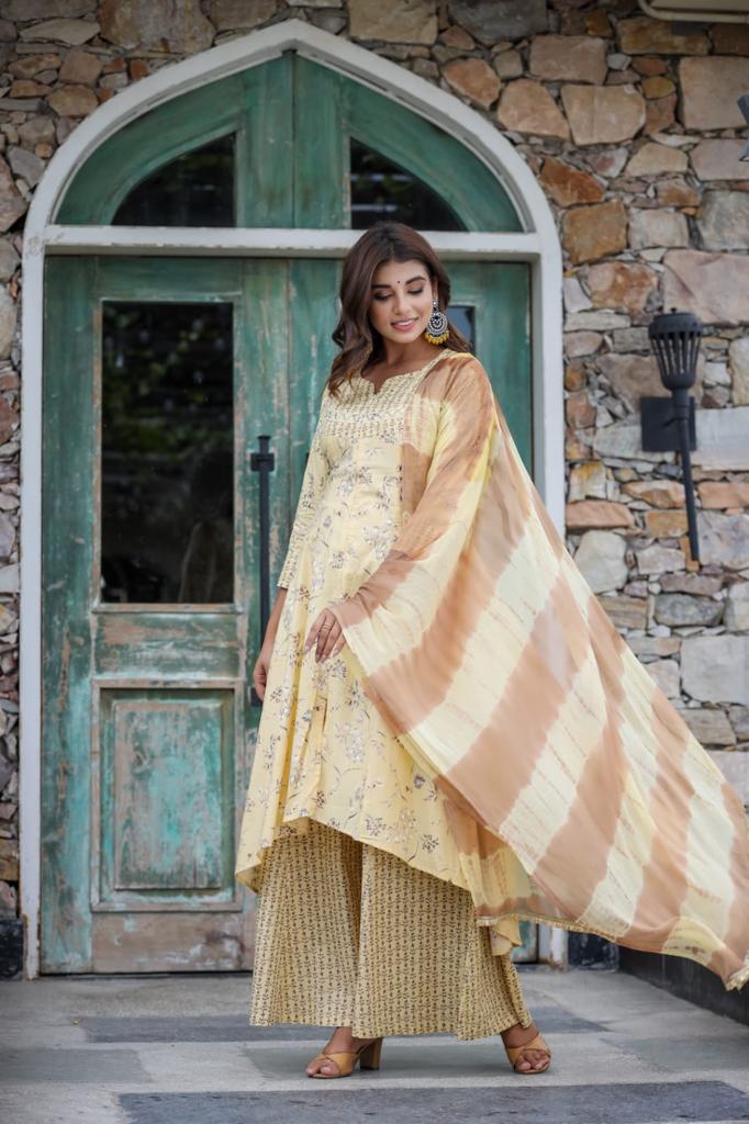 Modal Chanderi Designer Dupatta Set Wholesale