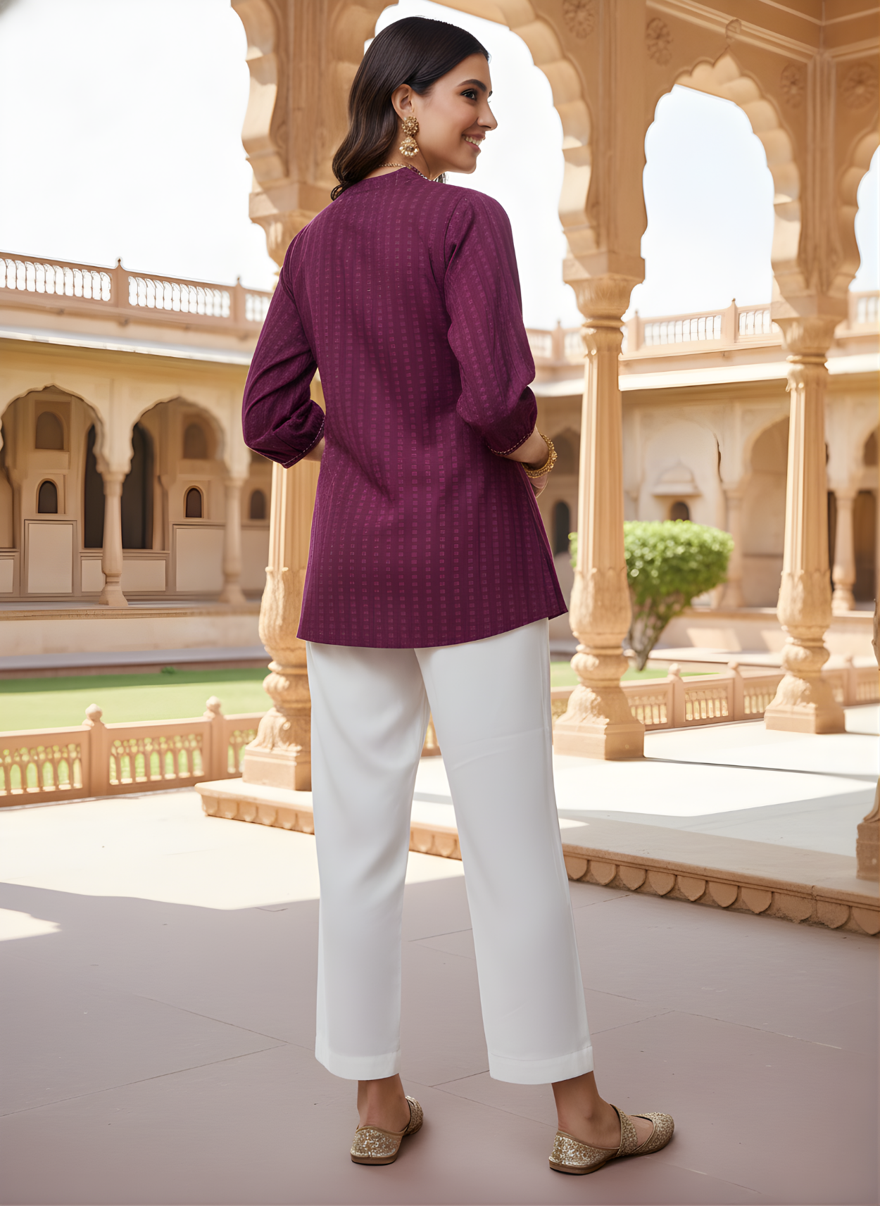 Jaipuri cotton top for wholesale supply