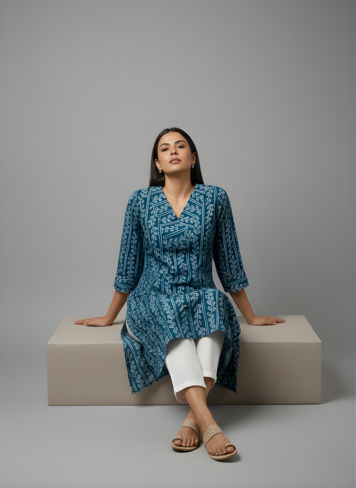 Neelufer Creation printed cotton kurti manufacturer India