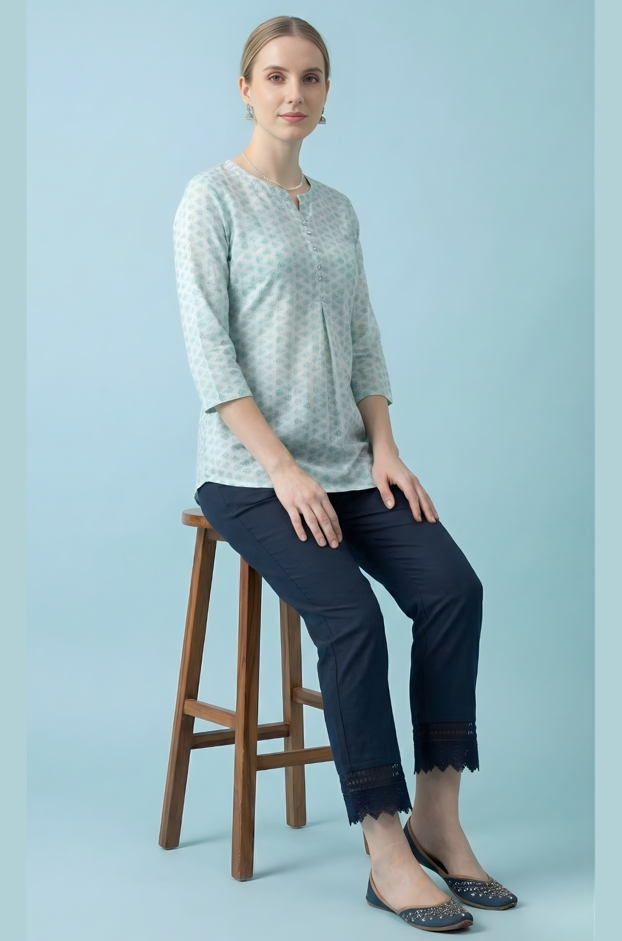 Jaipuri cotton top for retailers