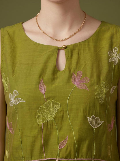 Wholesale Roman Silk Embroidered Kurta Set Manufacturer for Women Wear
