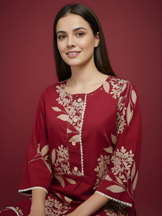 women wear wholesale manufacturer India cotton cord set Neelufer Creation