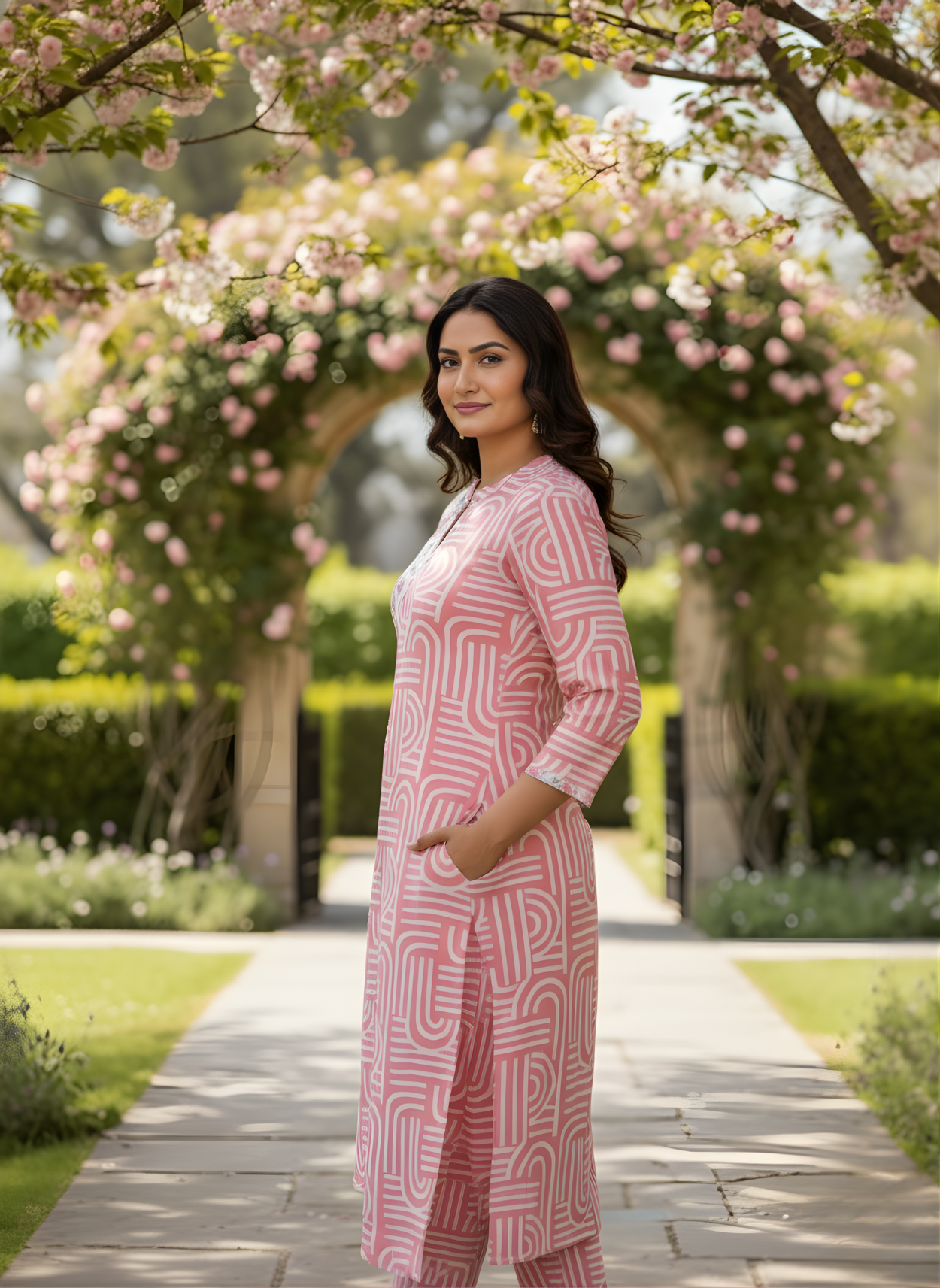 Rayon kurta pant set wholesale women wear