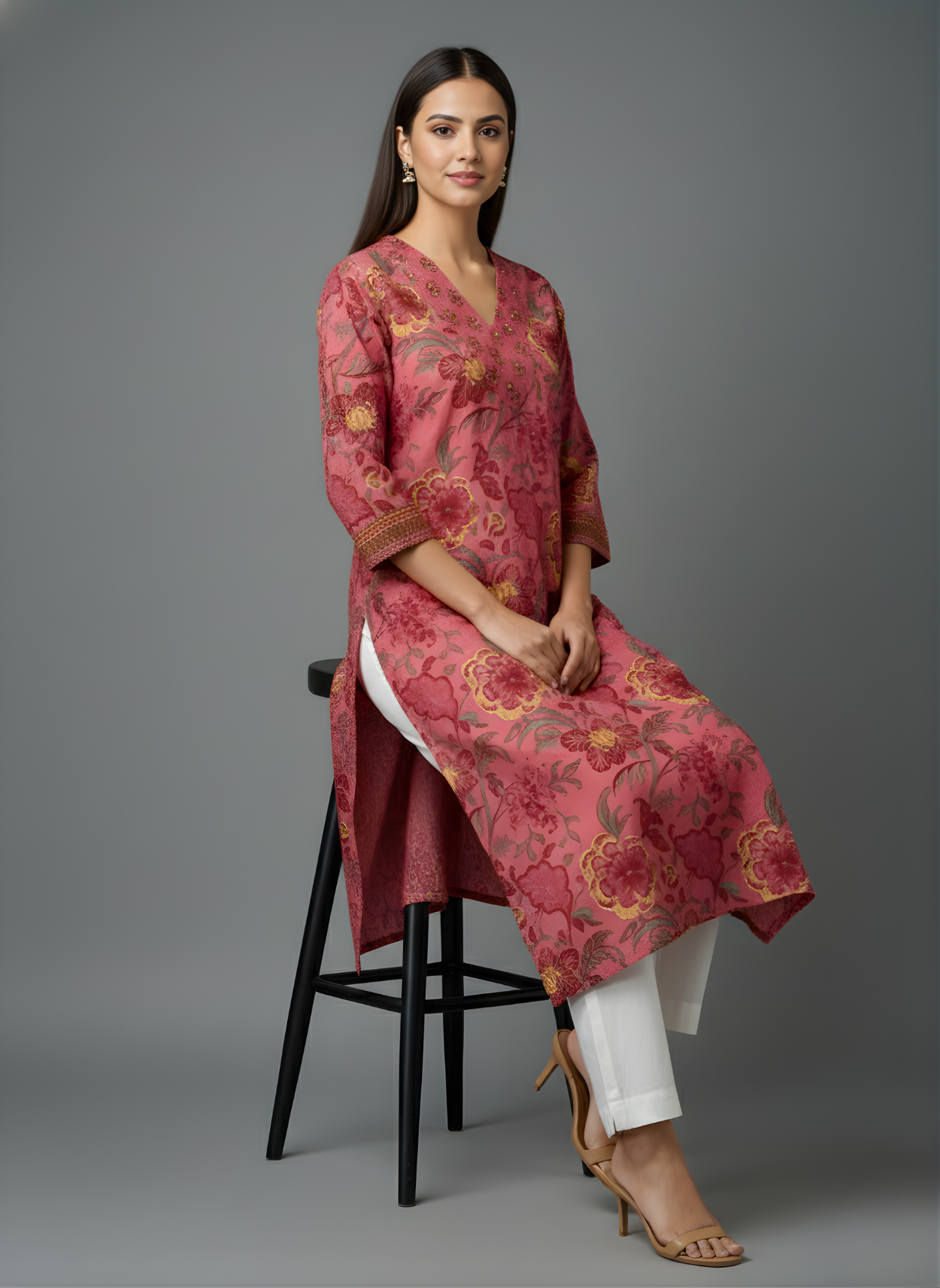 Neelufer Creation women ethnic wear wholesale kurti