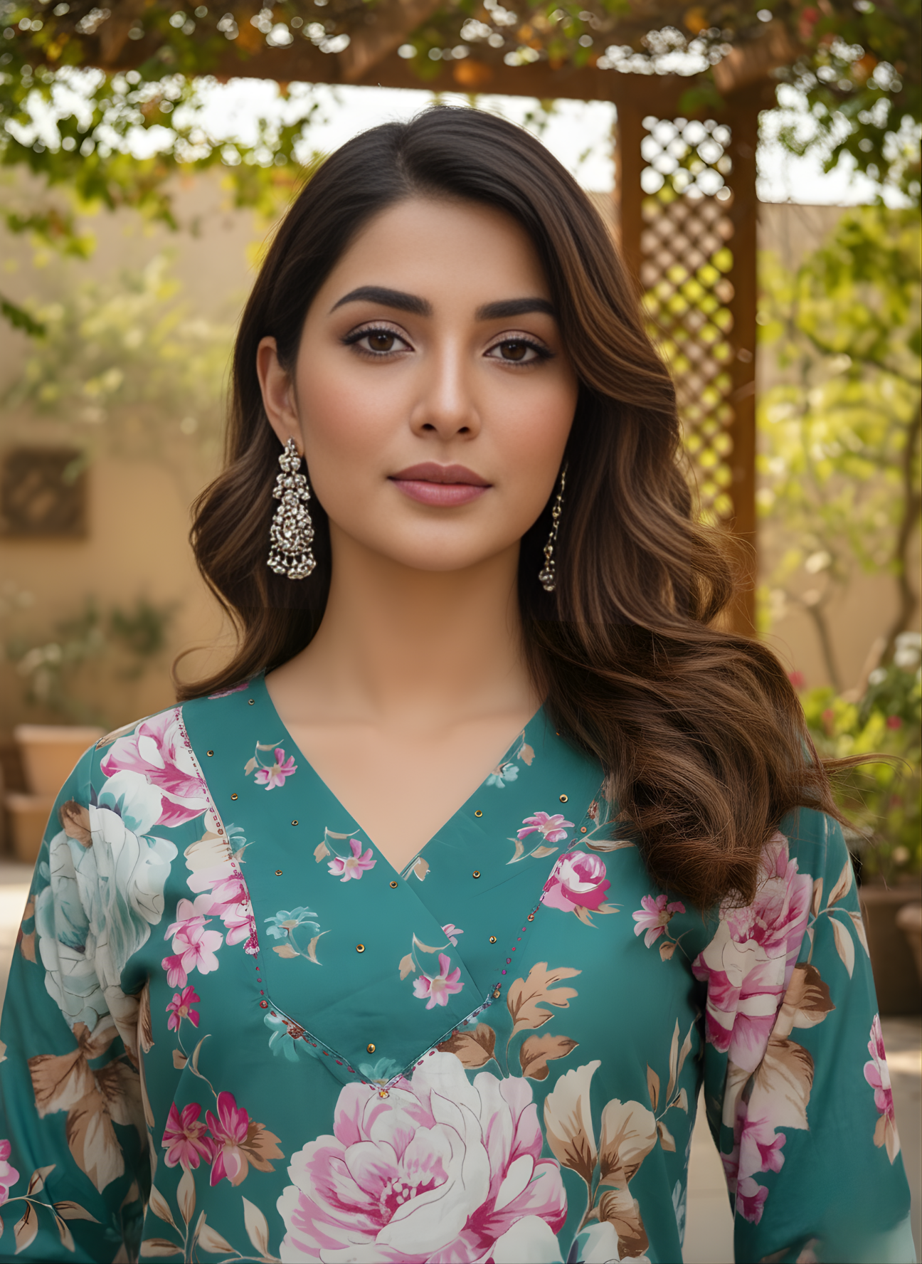 Neelufer Creation women floral kurti wholesale