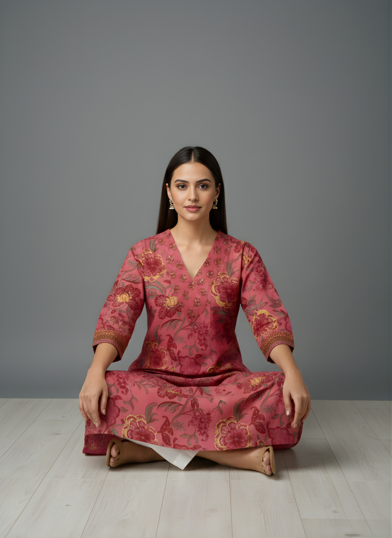 Neelufer Creation long cotton kurti daily wear