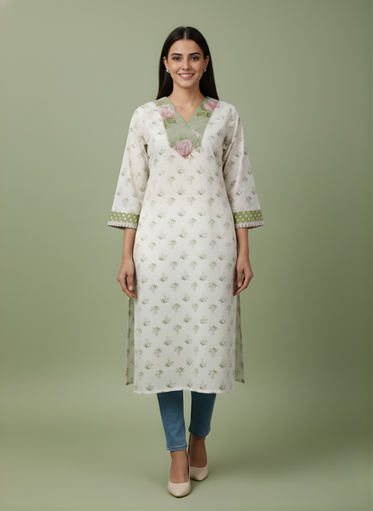 Neelufer Creation printed cotton kurti manufacturer India