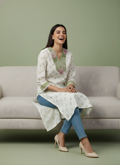 Neelufer Creation women cotton kurti wholesale