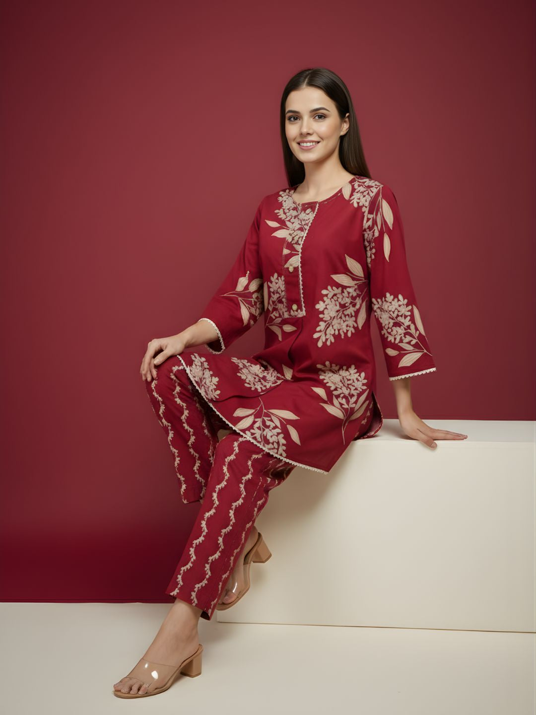 Neelufer Creation women wear manufacturer Jaipur cord set wholesale