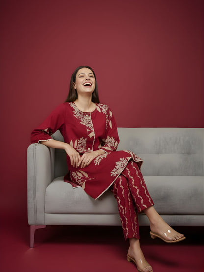 wholesale ethnic wear manufacturer India pure cotton cord set