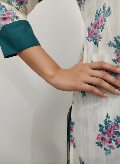 Aaronee daily wear pure cotton kurta set