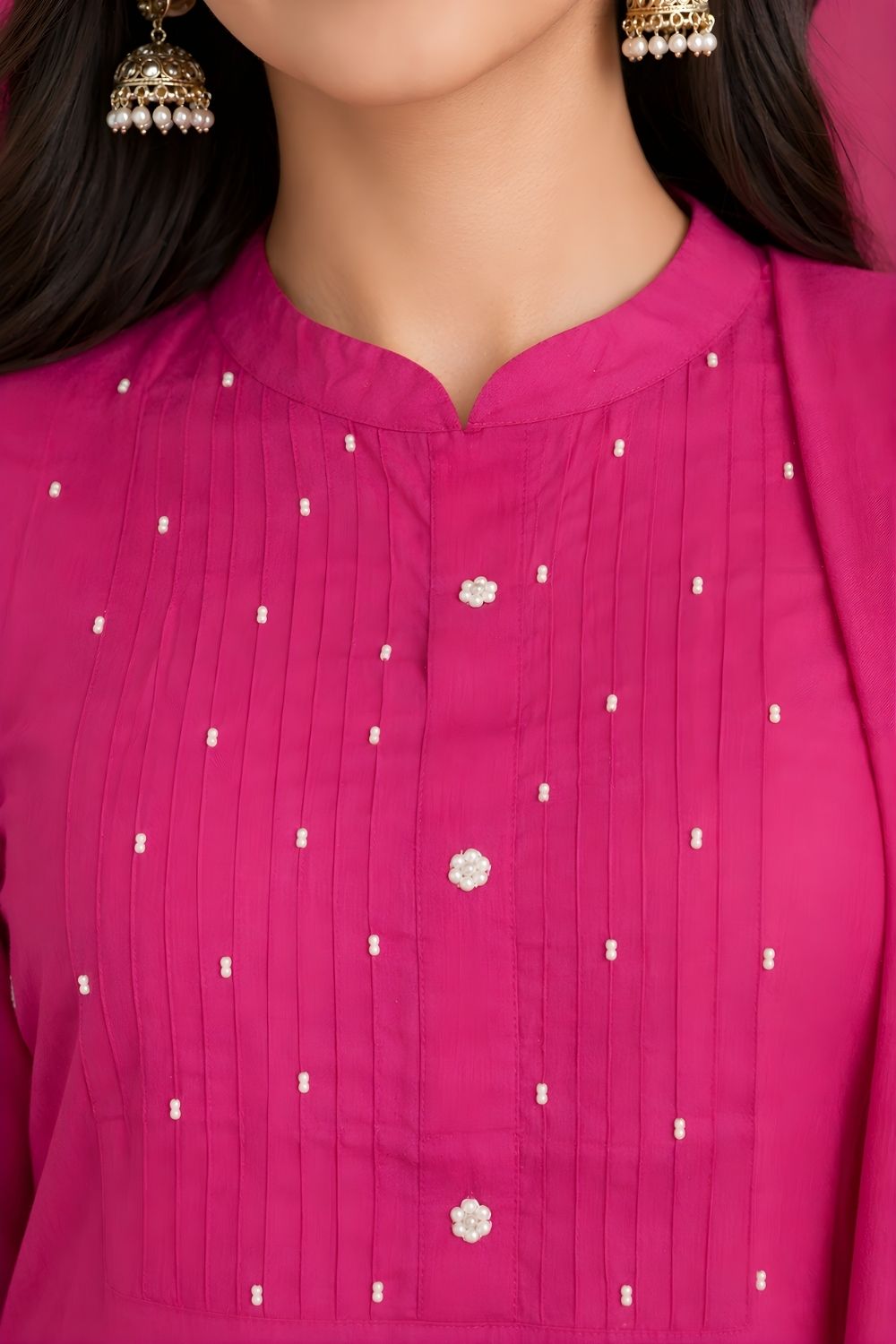 wholesale cotton kurtis supplier women wear bulk supplier India pink set