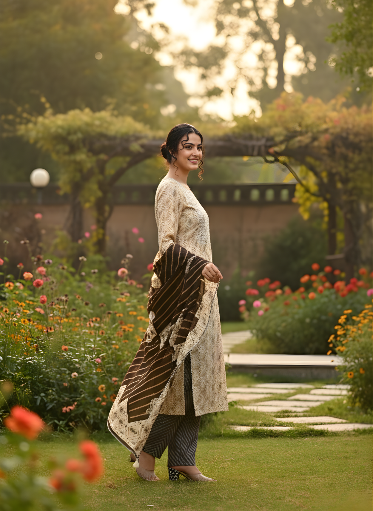 Printed Rayon Dupatta Set for Bulk Buyers