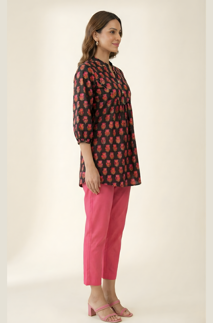 Kashvi Noir Jaipuri Cotton Top – Women Wear Wholesale