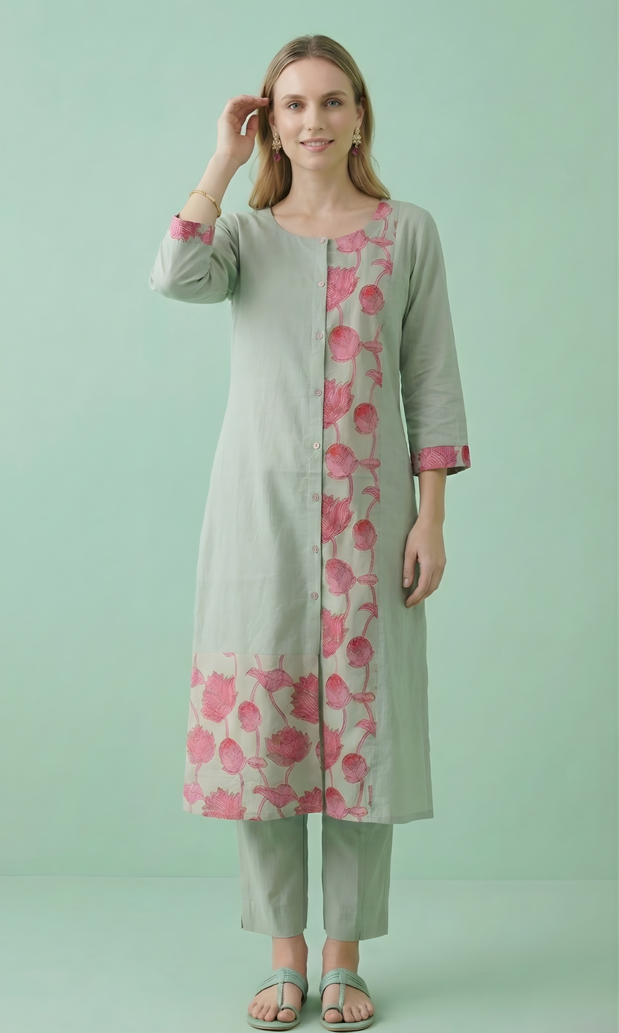 Neelufer Creation ethnic wear kurta set