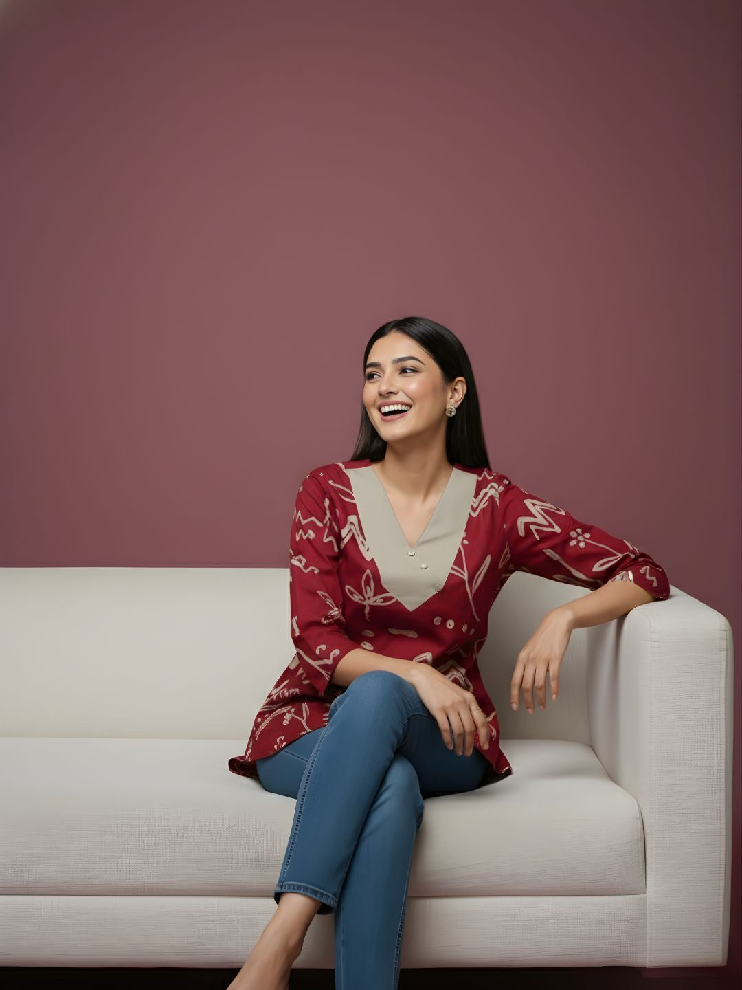 Pure Cotton Printed Top – Wholesale Women Wear by Neelufer Creation