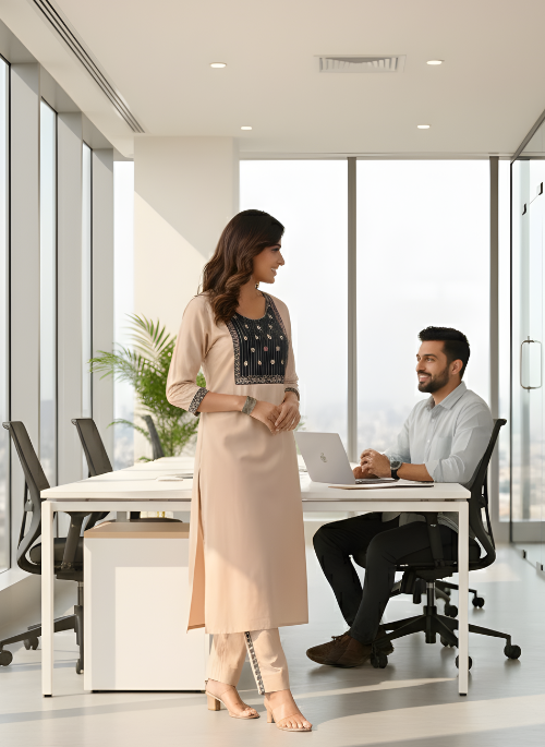 Ready to dispatch cotton kurta set women