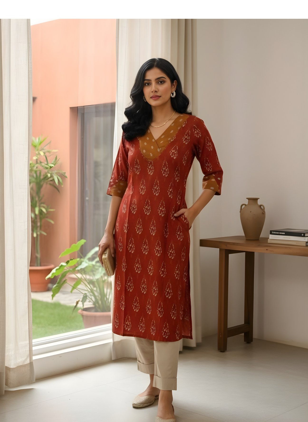 Printed cotton kurti for boutiques and retailers