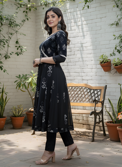 Neelufer Creation mul chanderi kurta set wholesale India