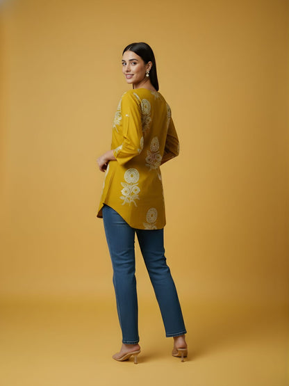 Pure Cotton Printed Top – Wholesale Women Wear by Neelufer Creation