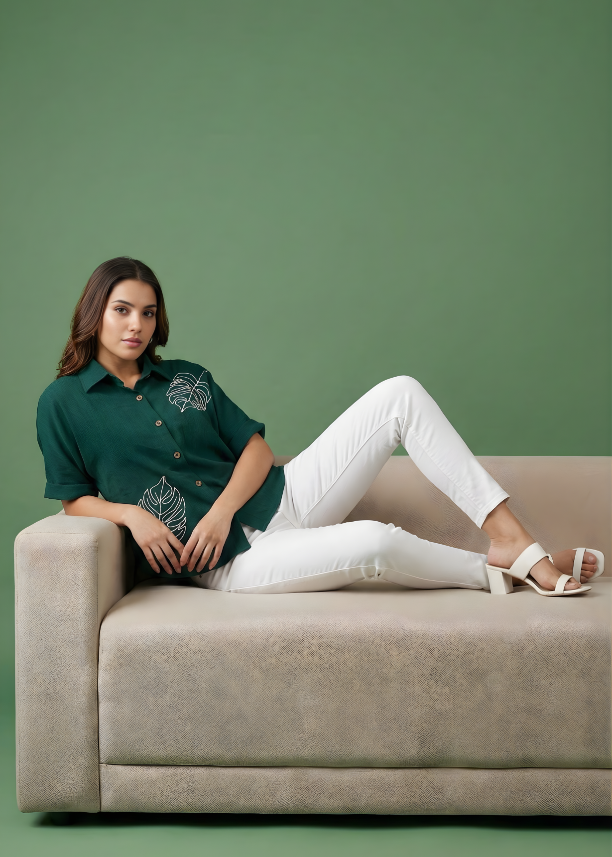 Jaipuri inspired stretch top women wear