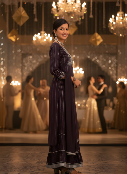 Modal chanderi sharara suit manufacturer India