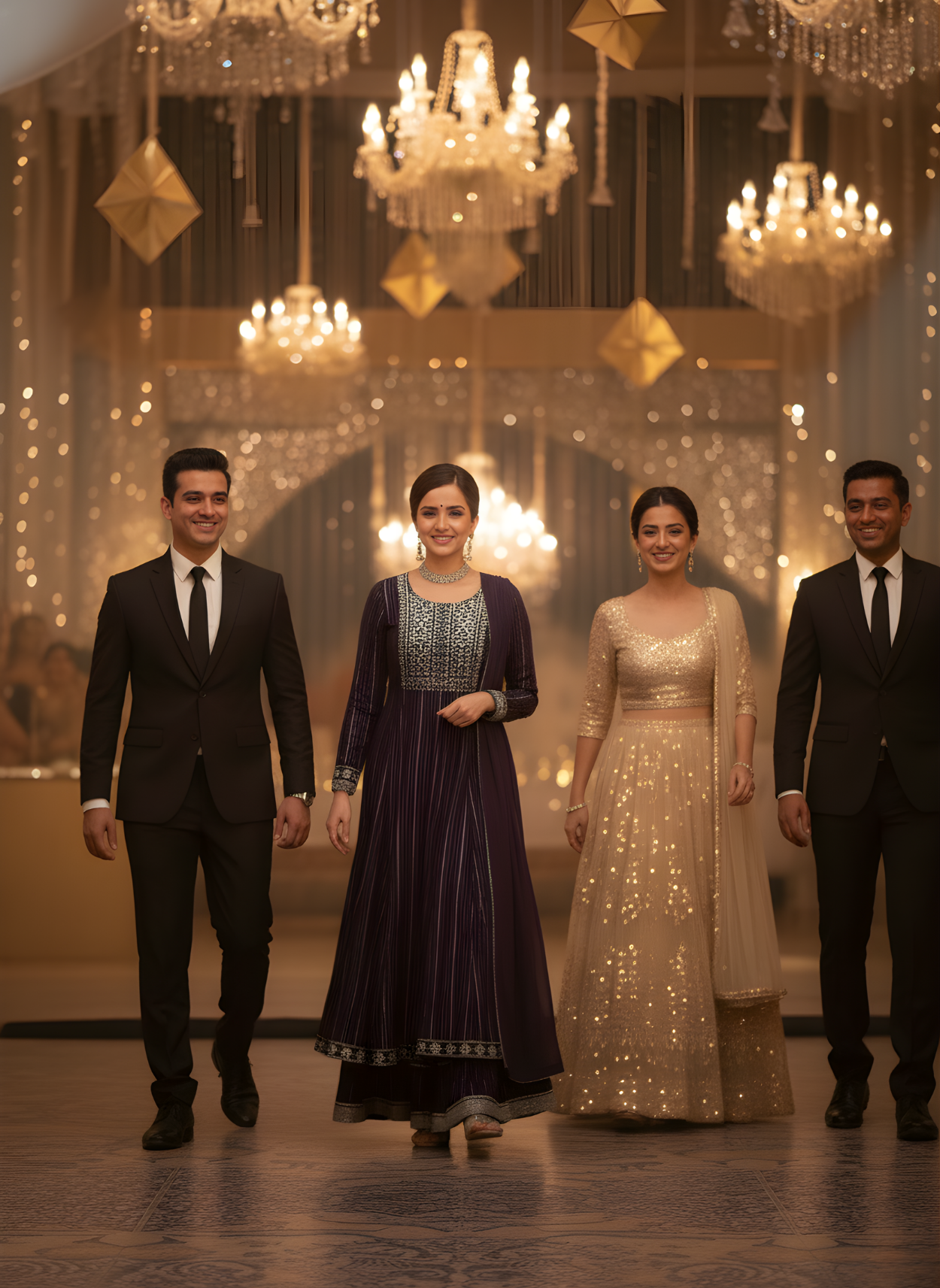 Modal chanderi sharara set with dupatta wholesale India