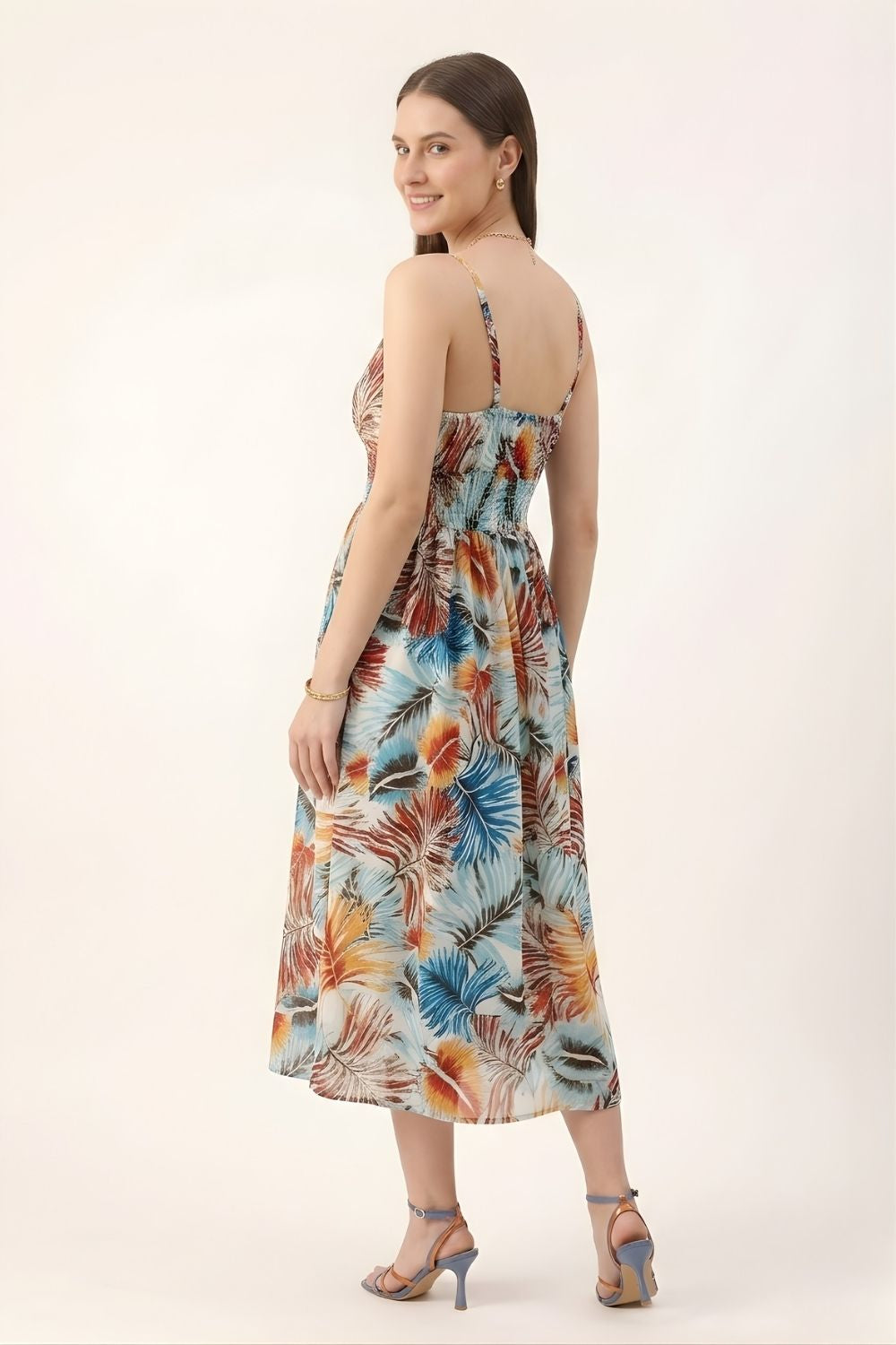 women wear manufacturer Jaipur eco friendly multicolor cotton dress