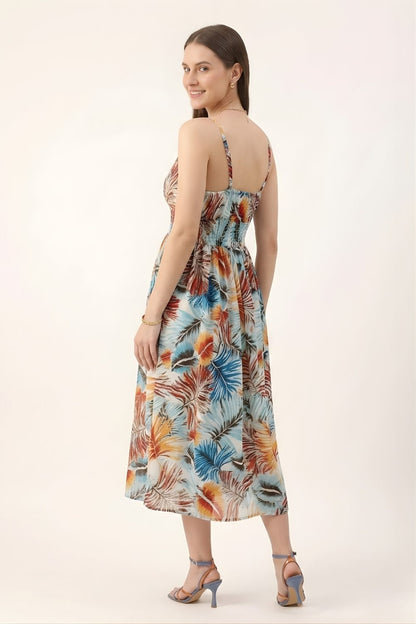 women wear manufacturer Jaipur eco friendly multicolor cotton dress