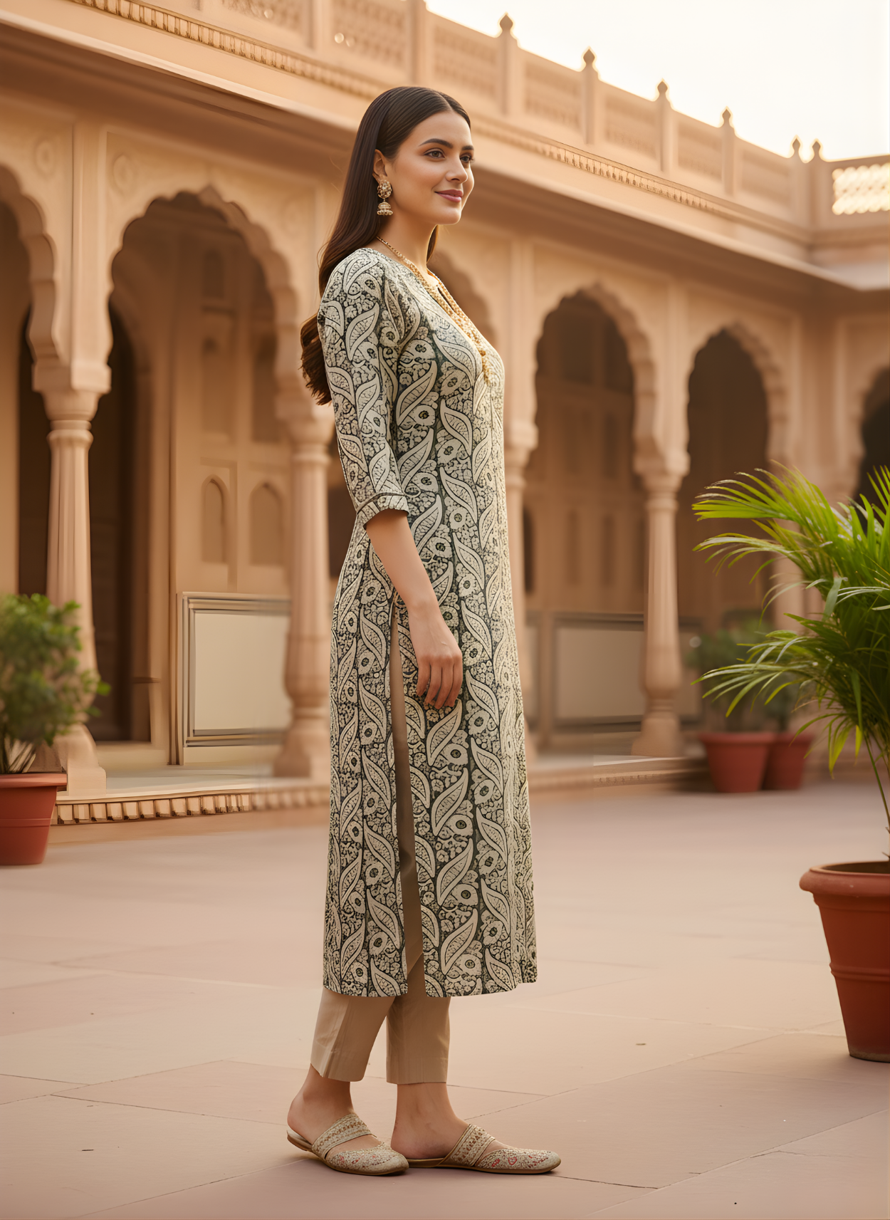 Pure Cotton Printed Kurti – Women Wear Wholesale Manufacturer