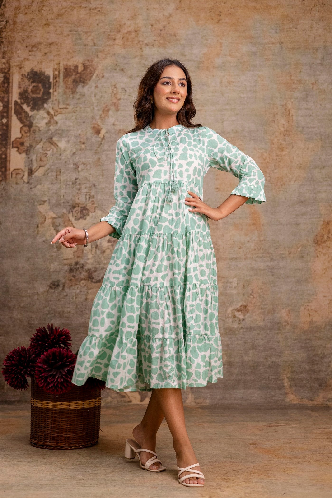 1.Neelufer Creation mint green pure cotton dress front view. 
2.Neelufer Creation women cotton dress wholesale. 
3.Neelufer Creation printed cotton dress manufacturer India. 
4.Neelufer Creation flared cotton dress design. 
5.Neelufer Creation ladies cotton dress for retailers.
6.Neelufer Creation women casual dress wholesale. 
7.Neelufer Creation summer cotton dress collection.
8.Neelufer Creation ready to dispatch cotton dress. 
9.Neelufer Creation women dress bulk buyer supply. 
