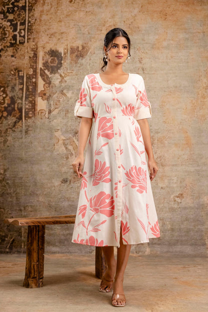 1.Neelufer Creation pure cotton floral midi dress.
2.Wholesale women cotton midi dress manufacturer.
3.White floral cotton dress for retailers.
4.Summer cotton midi dress bulk supply.
5.Women printed cotton dress wholesale India.
6.Boutique cotton midi dress manufacturer.
7.Pure cotton casual dress for women sellers.
8.Floral midi dress for online clothing stores.
9.Lightweight cotton women dress wholesale.
10.Neelufer Creation women wear manufacturing dress.