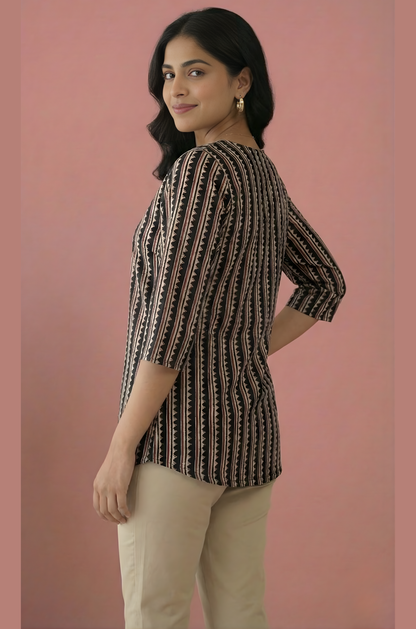Ladies cotton ethnic top wholesale
