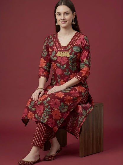 women wear wholesale manufacturer India ethnic cotton kurti set wholesale