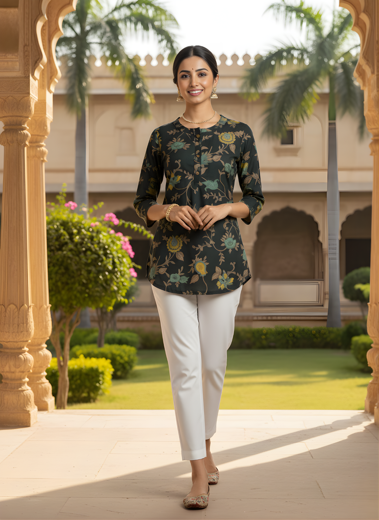 Neelufer Creation cotton kurti top manufacturer India