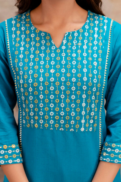 Cotton ethnic dupatta set for online sellers