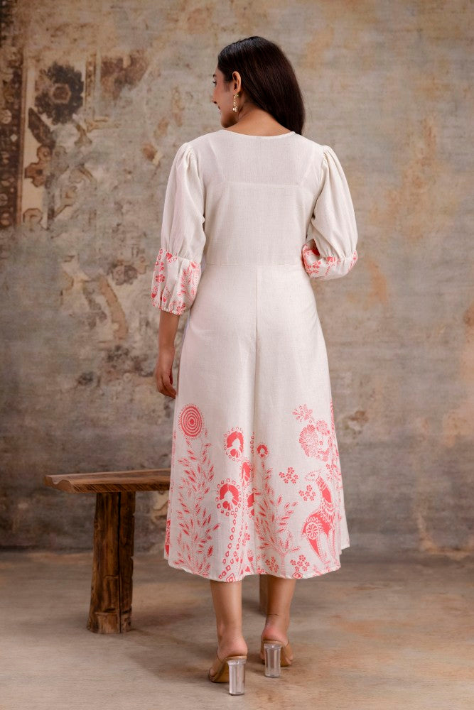 Flex Cotton Dress with Lining – Women Wear Wholesale Manufacturer India | Neelufer Creation