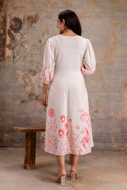 Flex Cotton Dress with Lining – Women Wear Wholesale Manufacturer India | Neelufer Creation