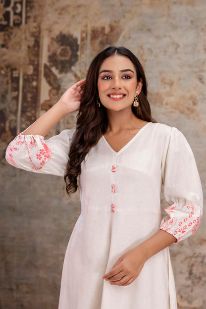 Flex Cotton Dress with Lining – Women Wear Wholesale Manufacturer India | Neelufer Creation