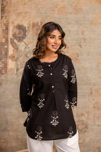 Women’s Cotton Jaipuri Print Top – Wholesale Manufacturer Collection