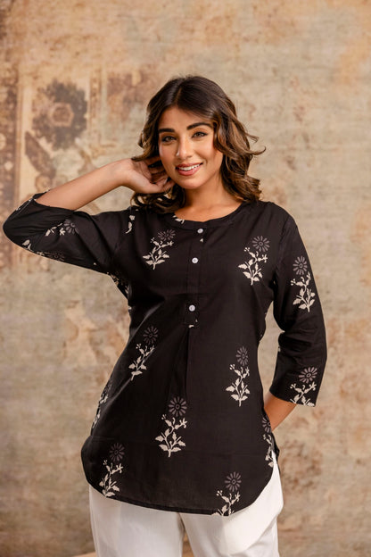 Women’s Cotton Jaipuri Print Top – Wholesale Manufacturer Collection