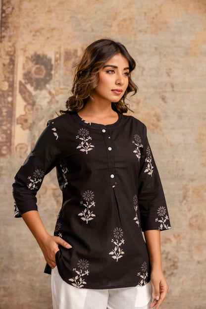 Women’s Cotton Jaipuri Print Top – Wholesale Manufacturer Collection