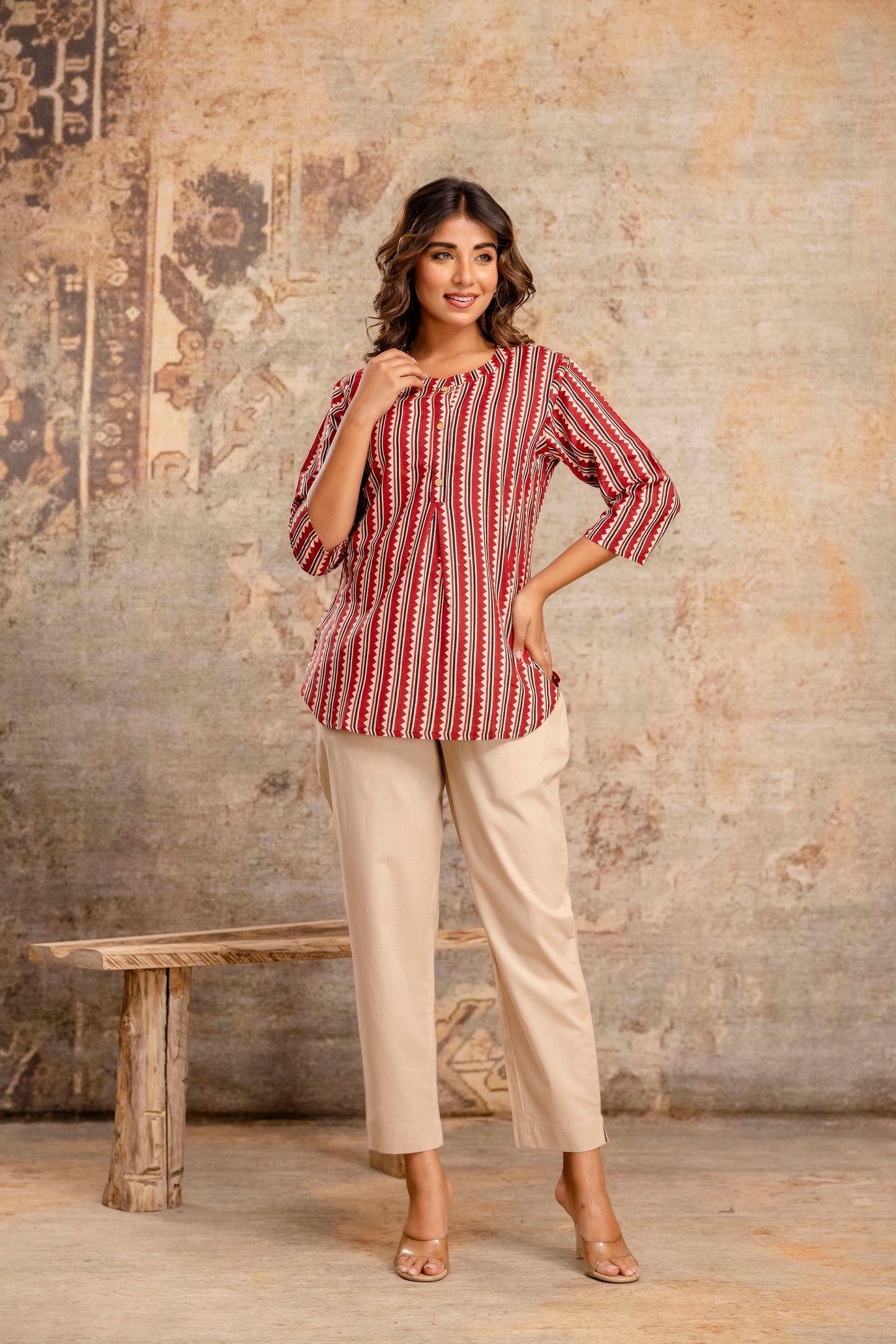 Women’s Cotton Jaipuri Print Top – Wholesale Manufacturer Supply