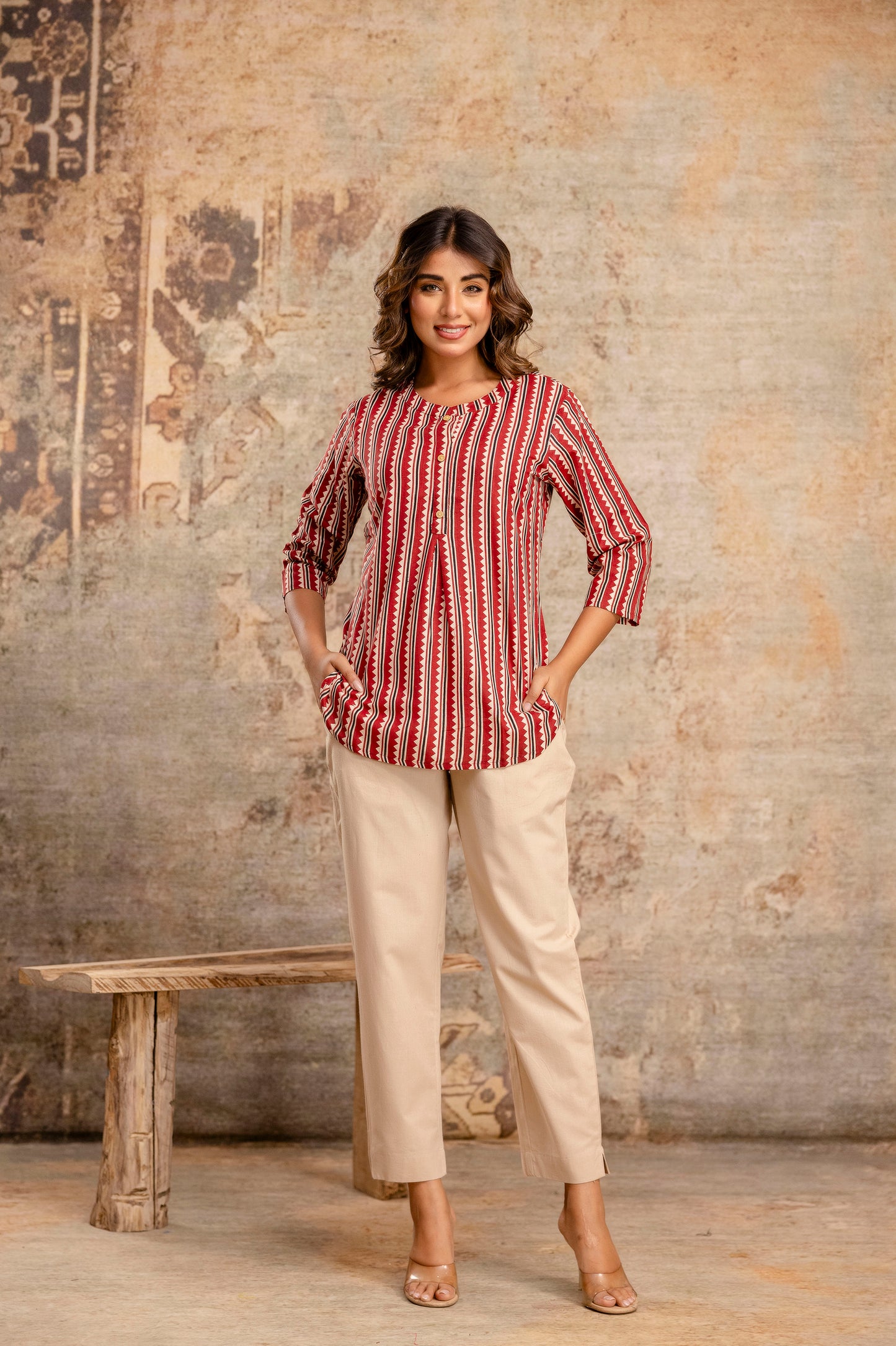 Women’s Cotton Jaipuri Print Top – Wholesale Manufacturer Supply
