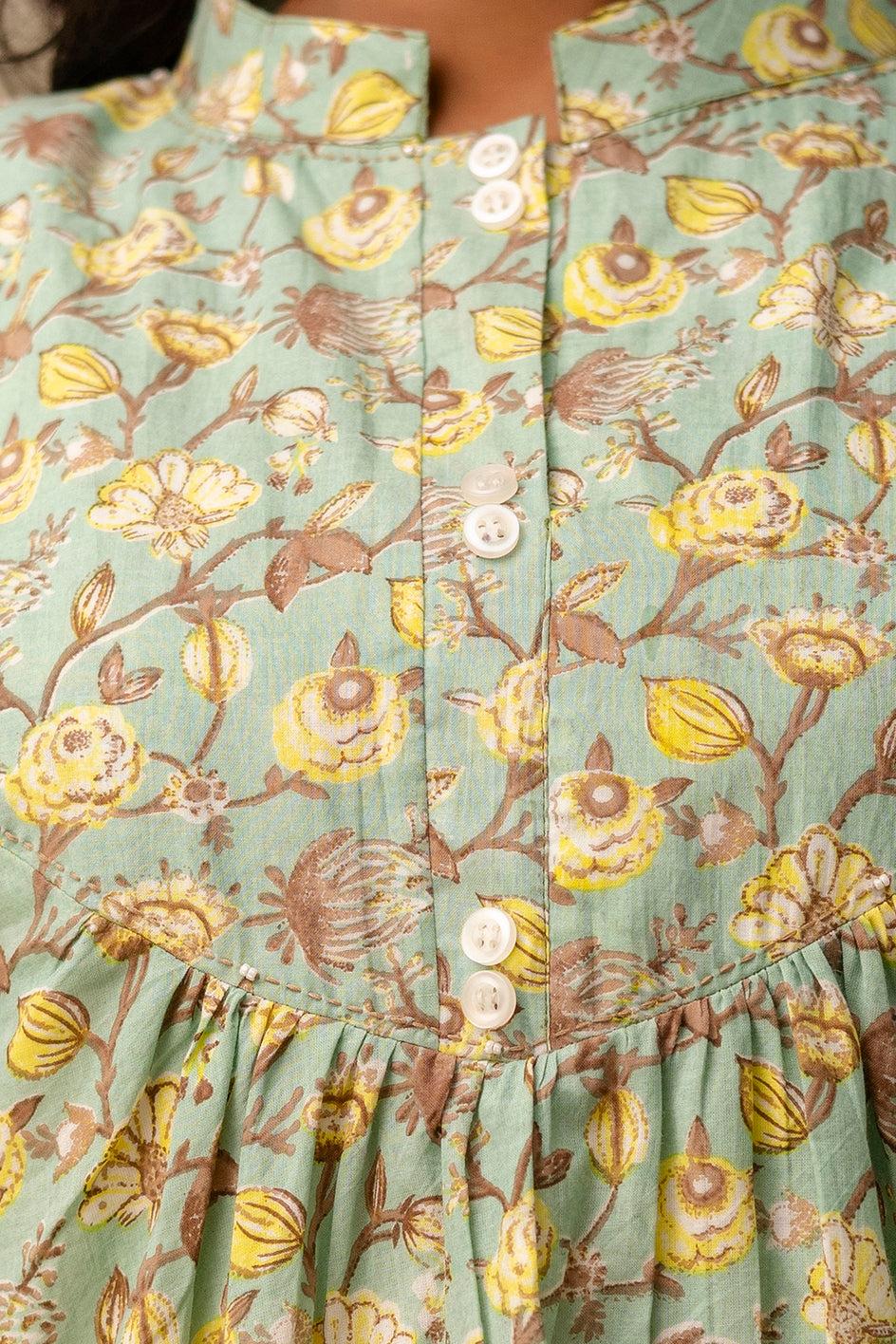 Women Jaipuri print cotton top wholesale
