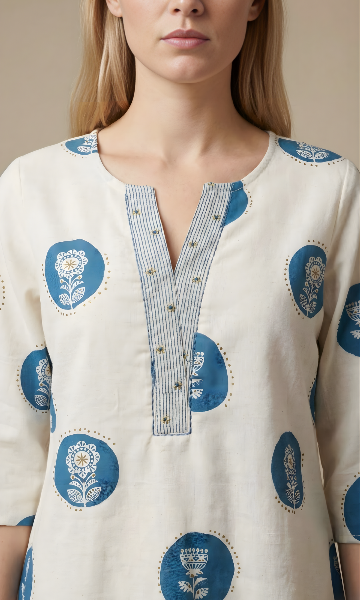 Jaipuri cotton top for wholesale supply