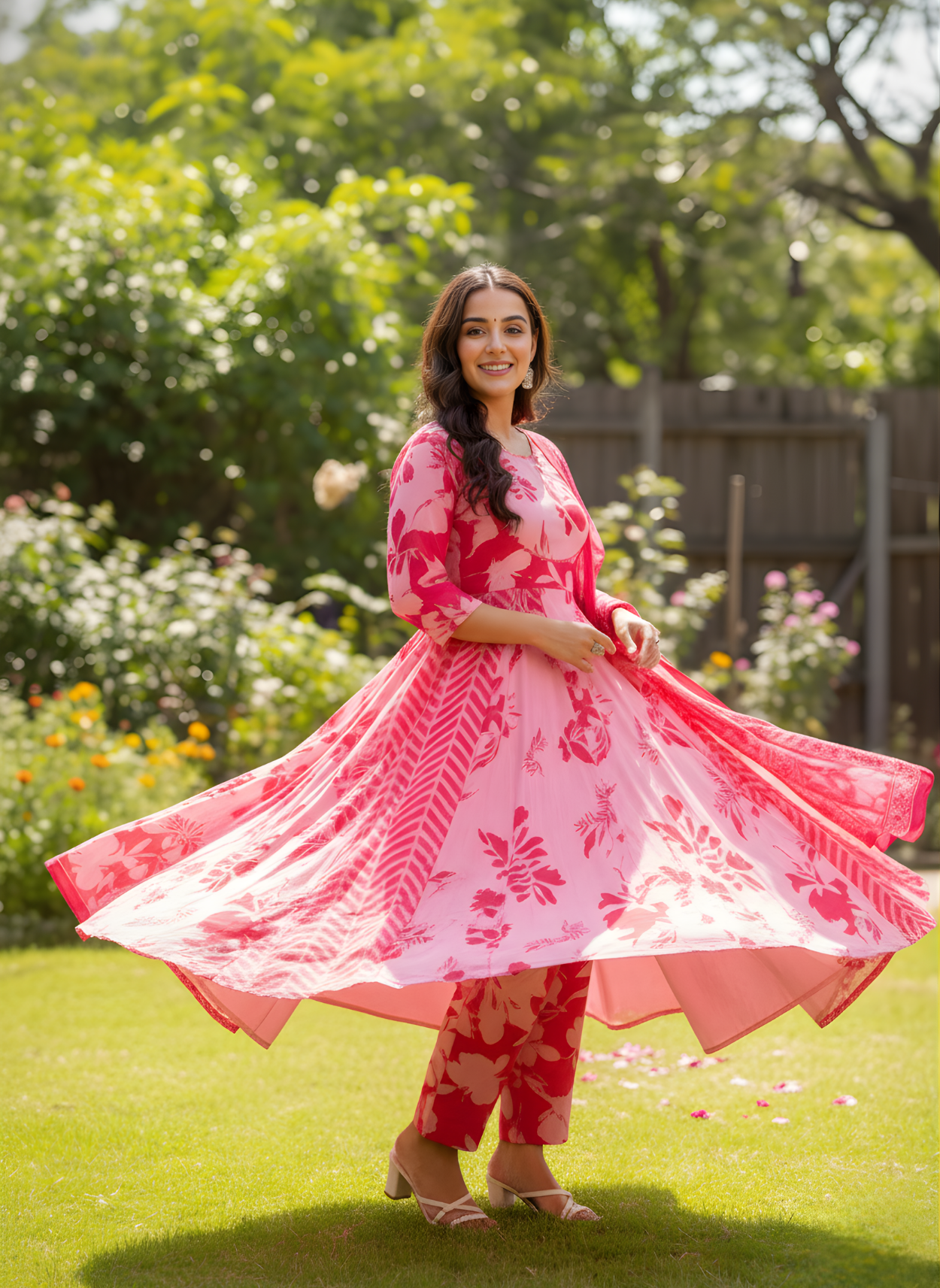 Bulk women cotton dupatta set supplier