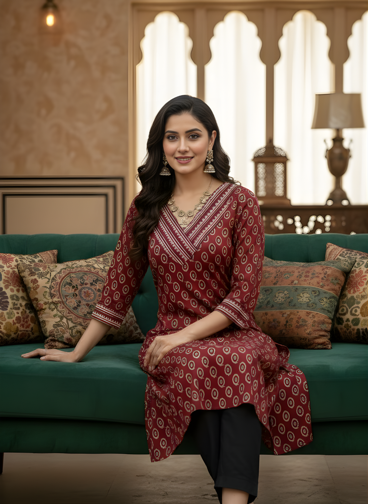 Neelufer Creation women ethnic wear wholesale kurti